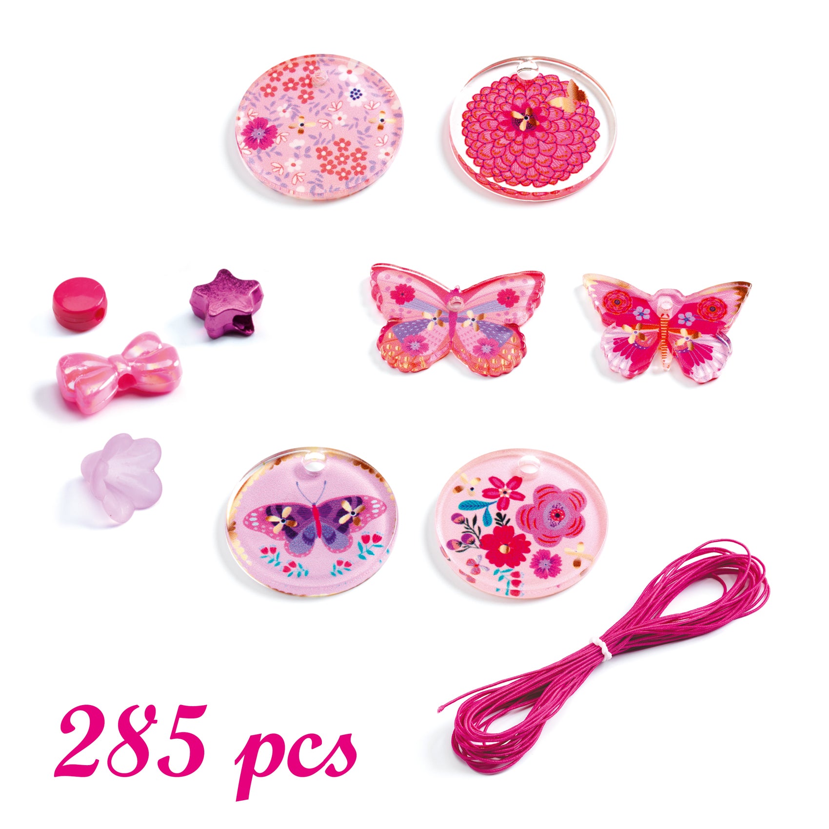 Perles Papillons Djeco - coffret